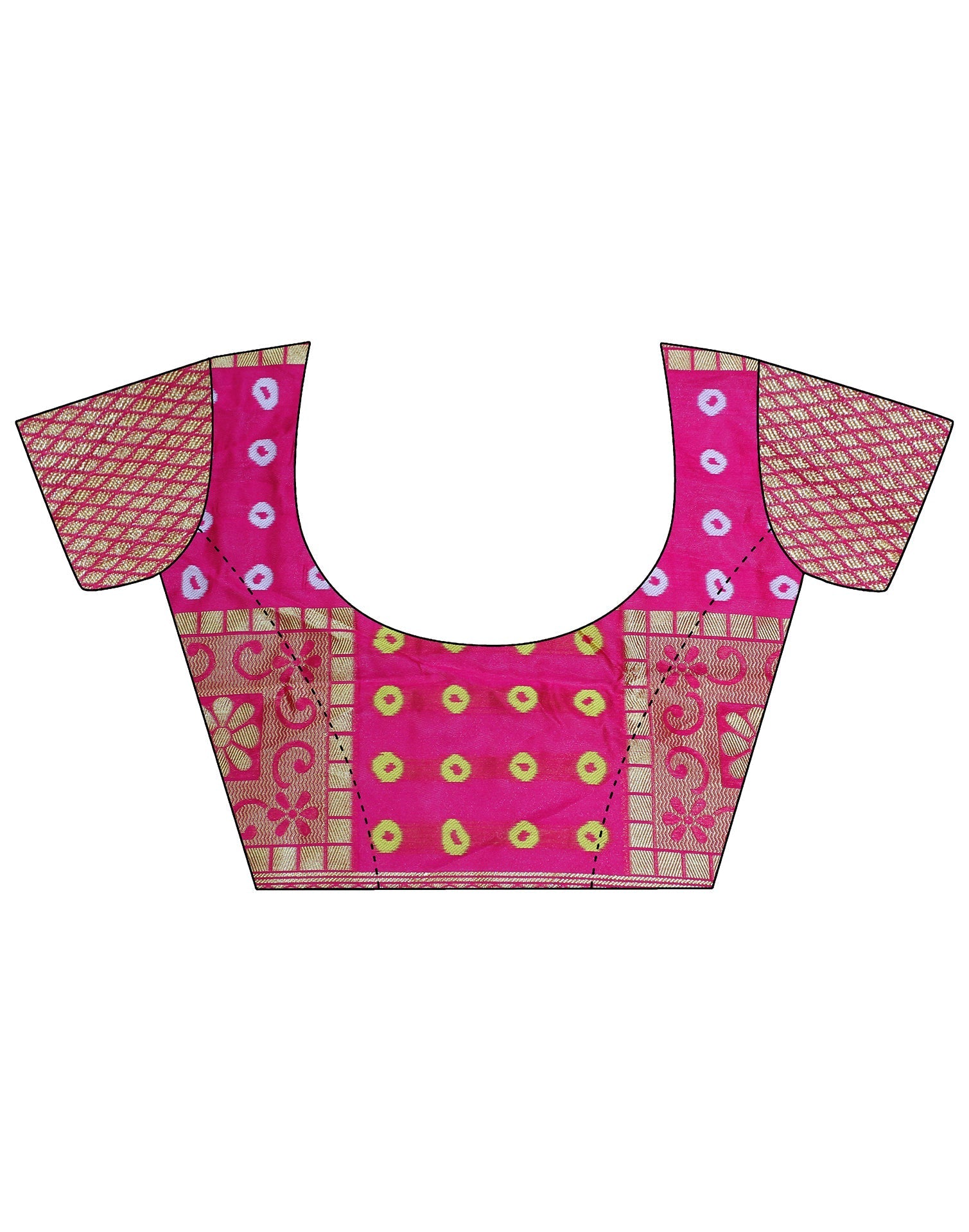 Rani Pink Banarasi Silk Saree | Sudathi