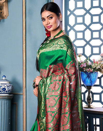 Pink Banarasi Silk Saree | Sudathi