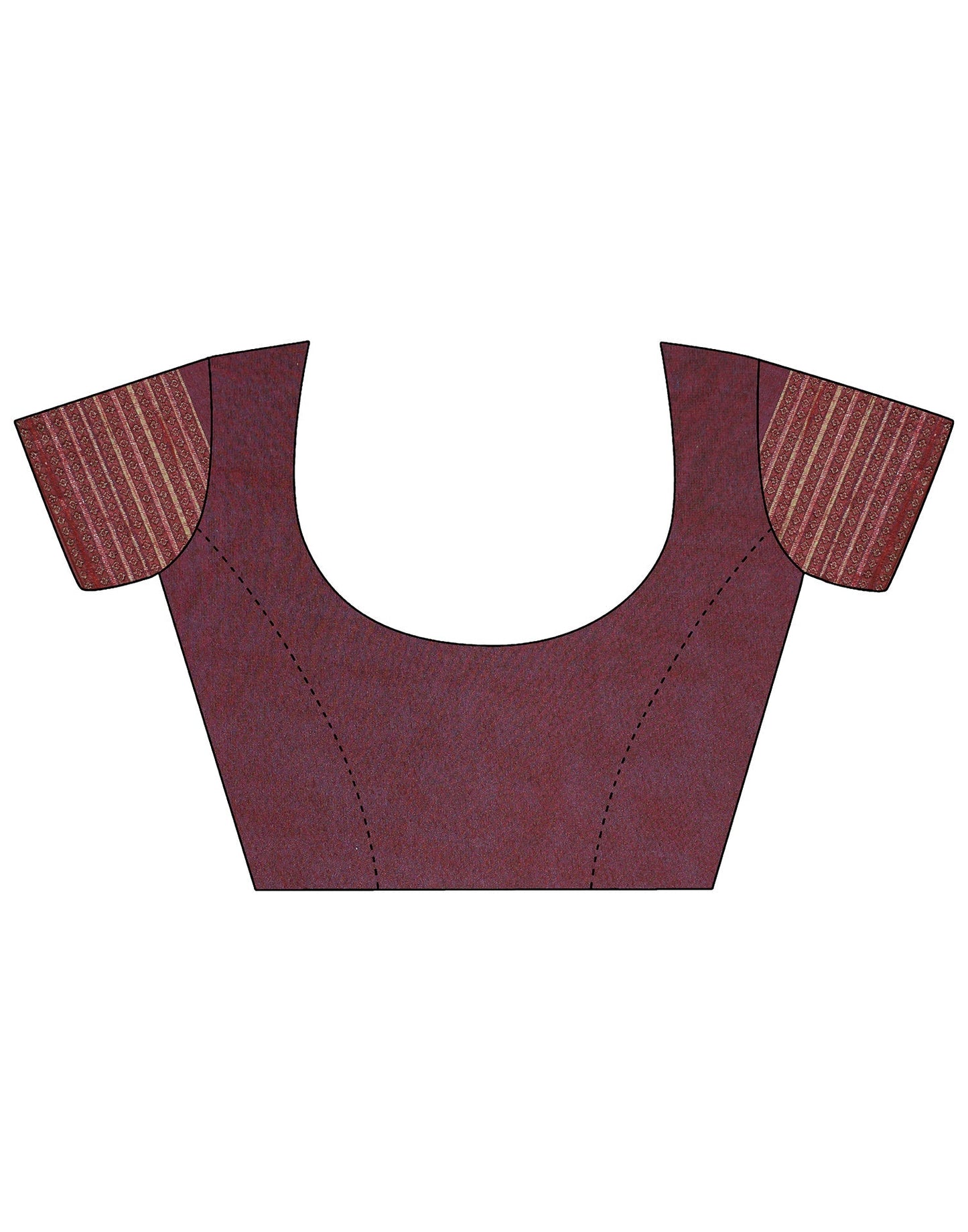 Maroon Georgette Printed Saree | Leemboodi