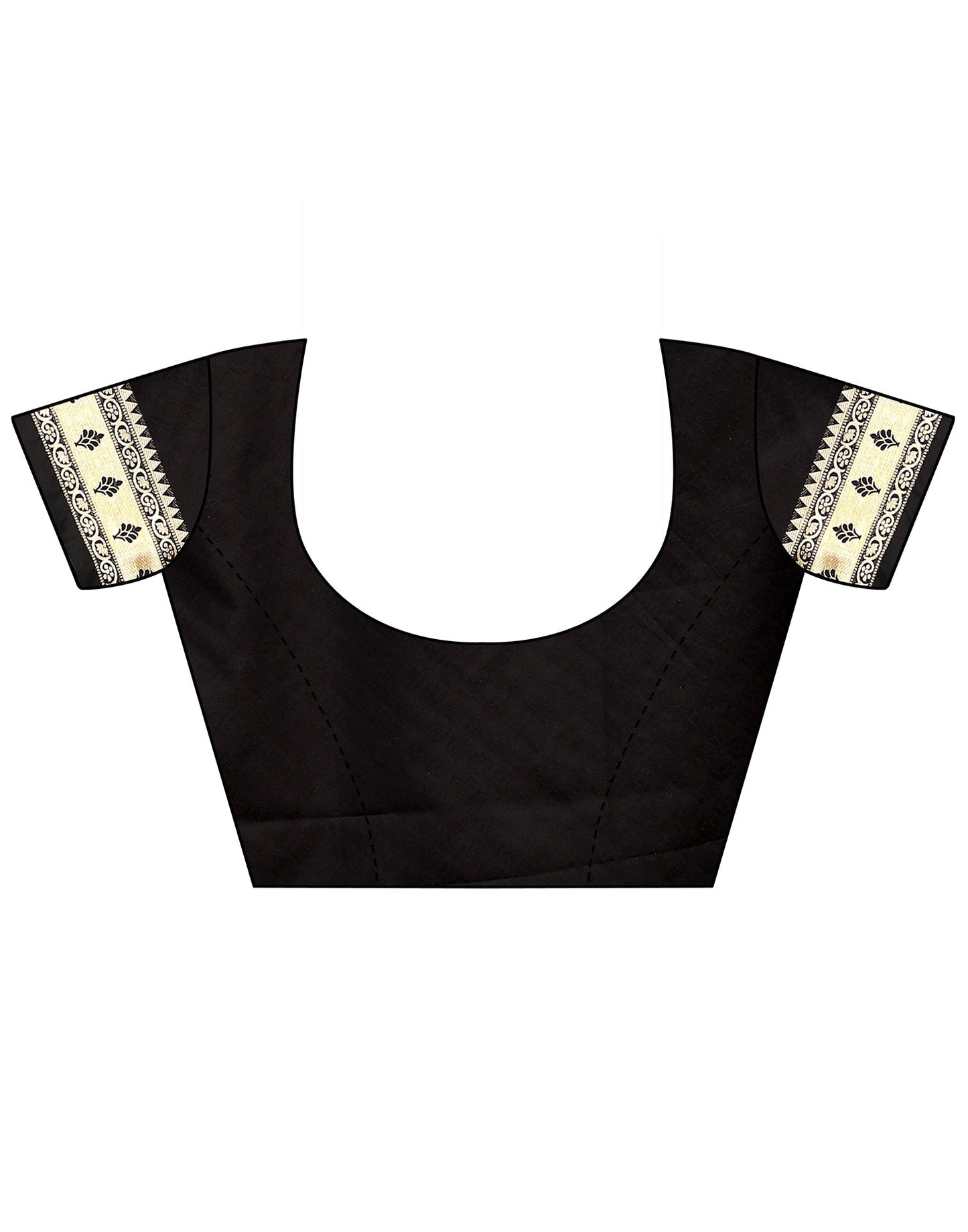 Black Paithani Silk Saree With Zari Weaving Work | Leemboodi