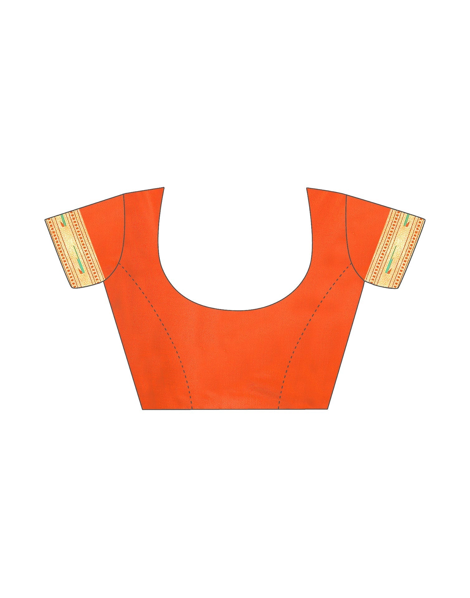 Mustard Yellow Paithani Silk Saree | Leemboodi