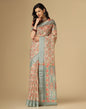 Multicoloured Printed Cotton Saree | Leemboodi