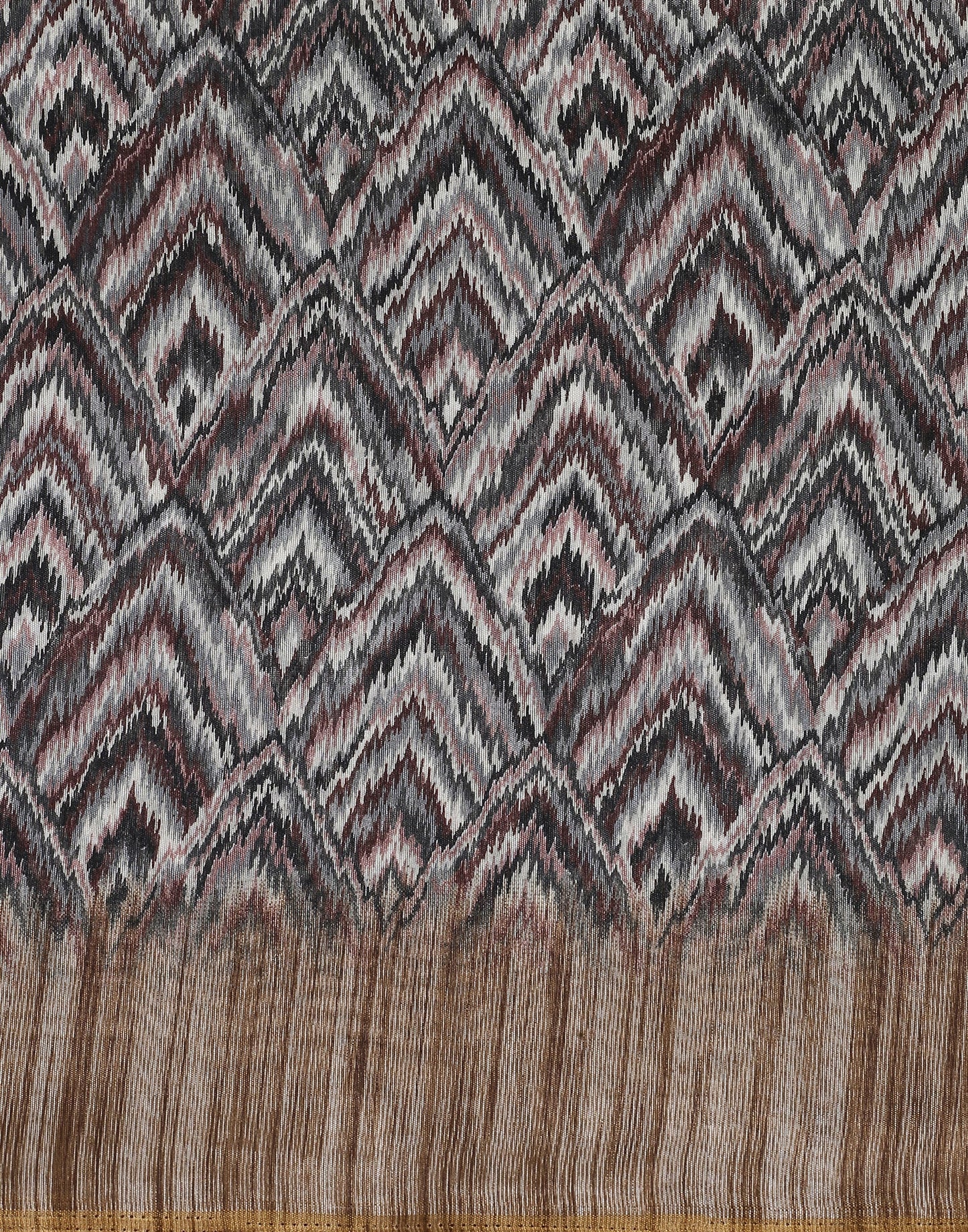 Multicoloured Printed Silk Saree | Leemboodi