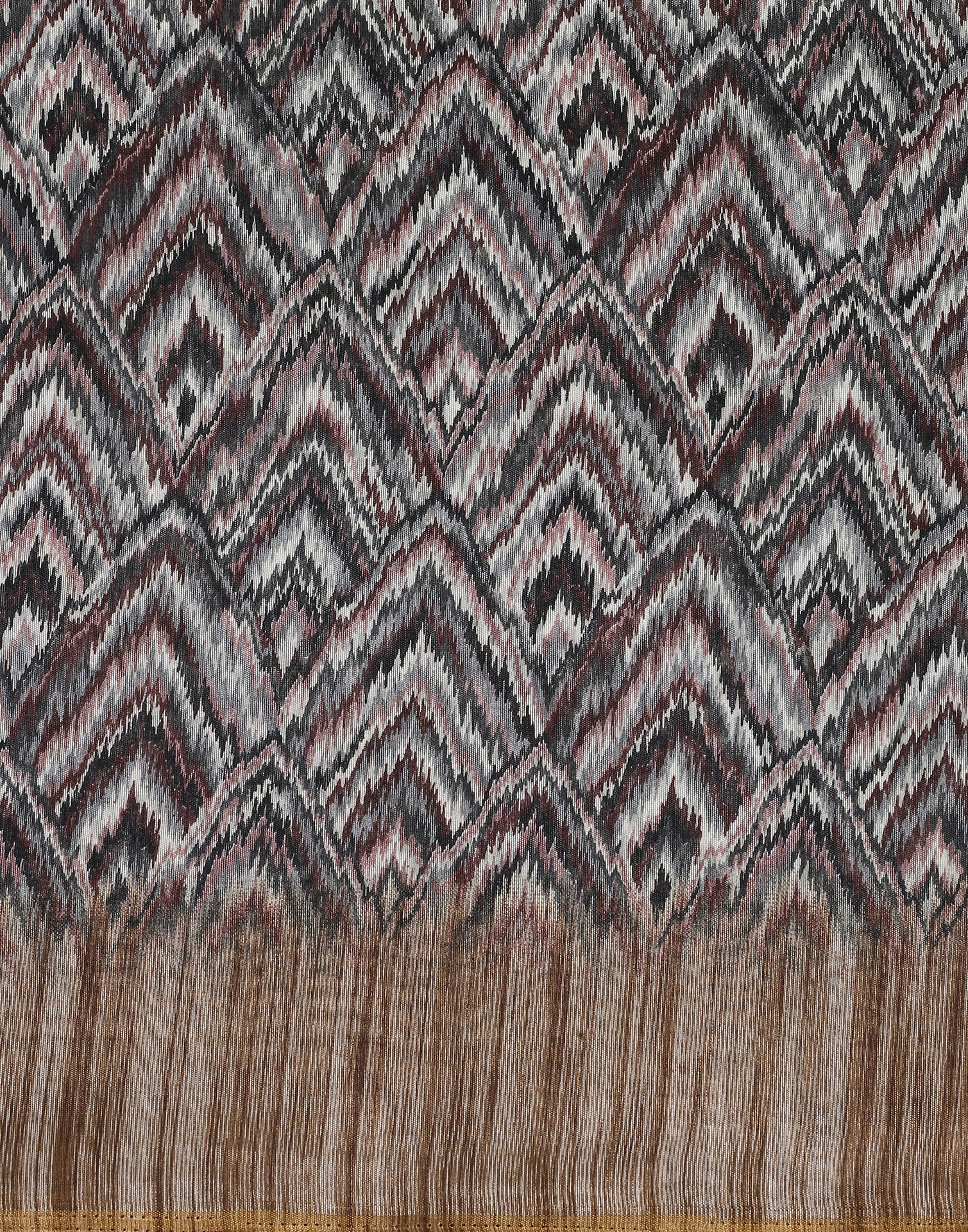 Multicoloured Printed Silk Saree | Leemboodi