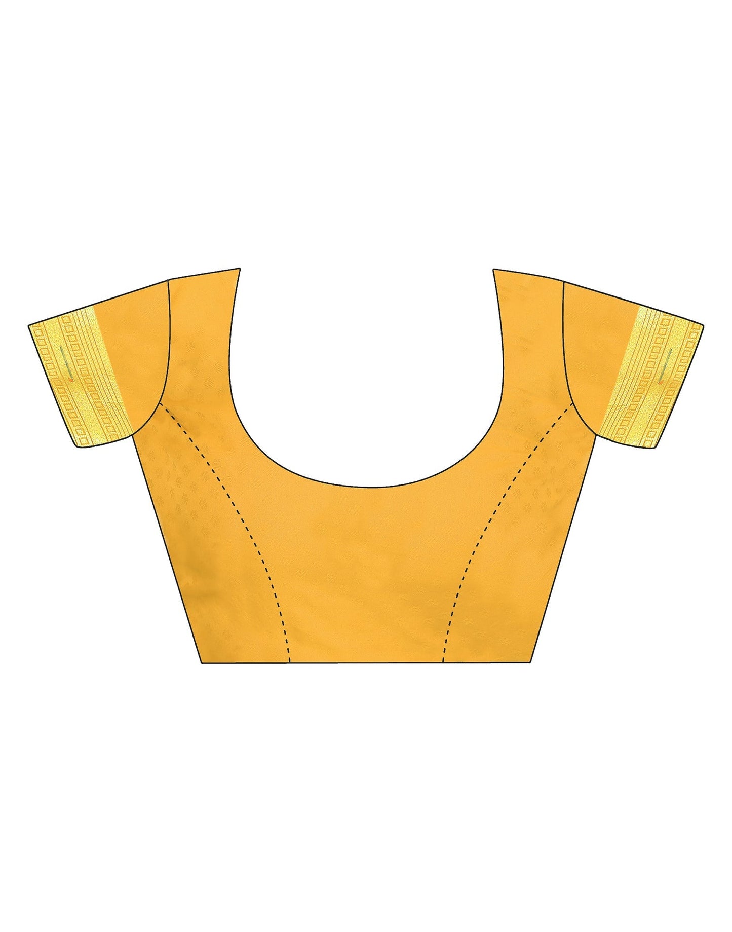 Turmeric Yellow Paithani Silk Saree | Leemboodi