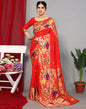 Red Paithani Silk Saree | Leemboodi