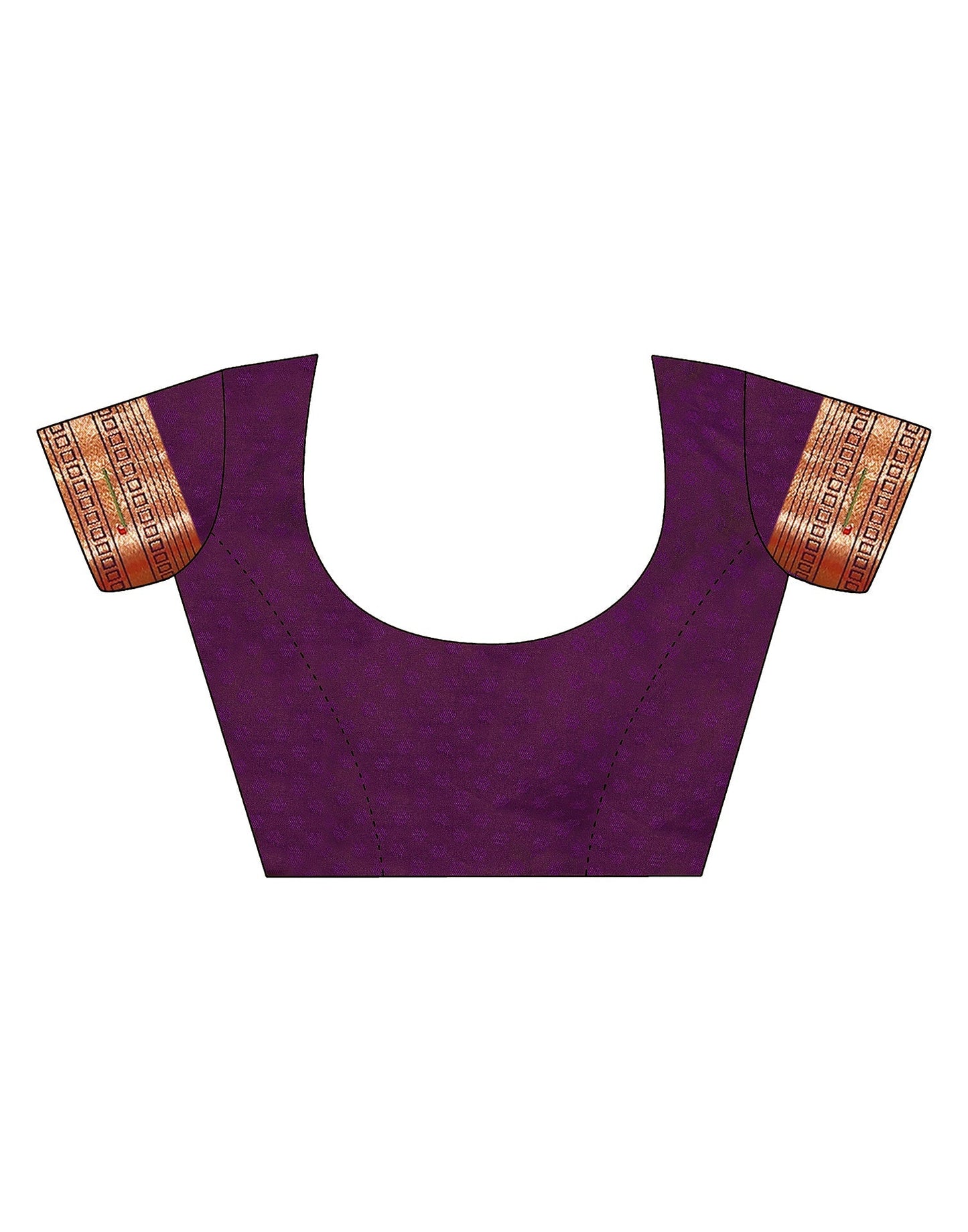 Wine Paithani Silk Saree | Leemboodi