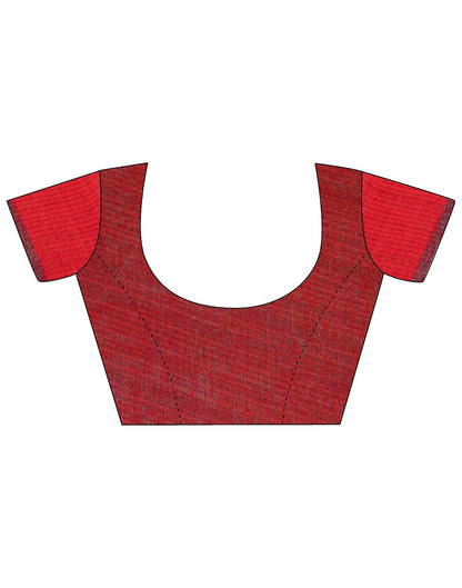 Multicoloured Printed Chiffon Saree | Leemboodi