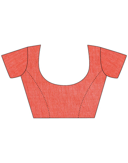 Light Pink Printed Chiffon Saree | Sudathi