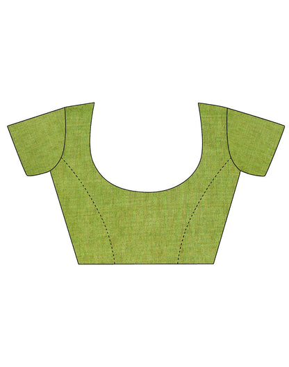 Light Green Printed Chiffon Saree | Sudathi