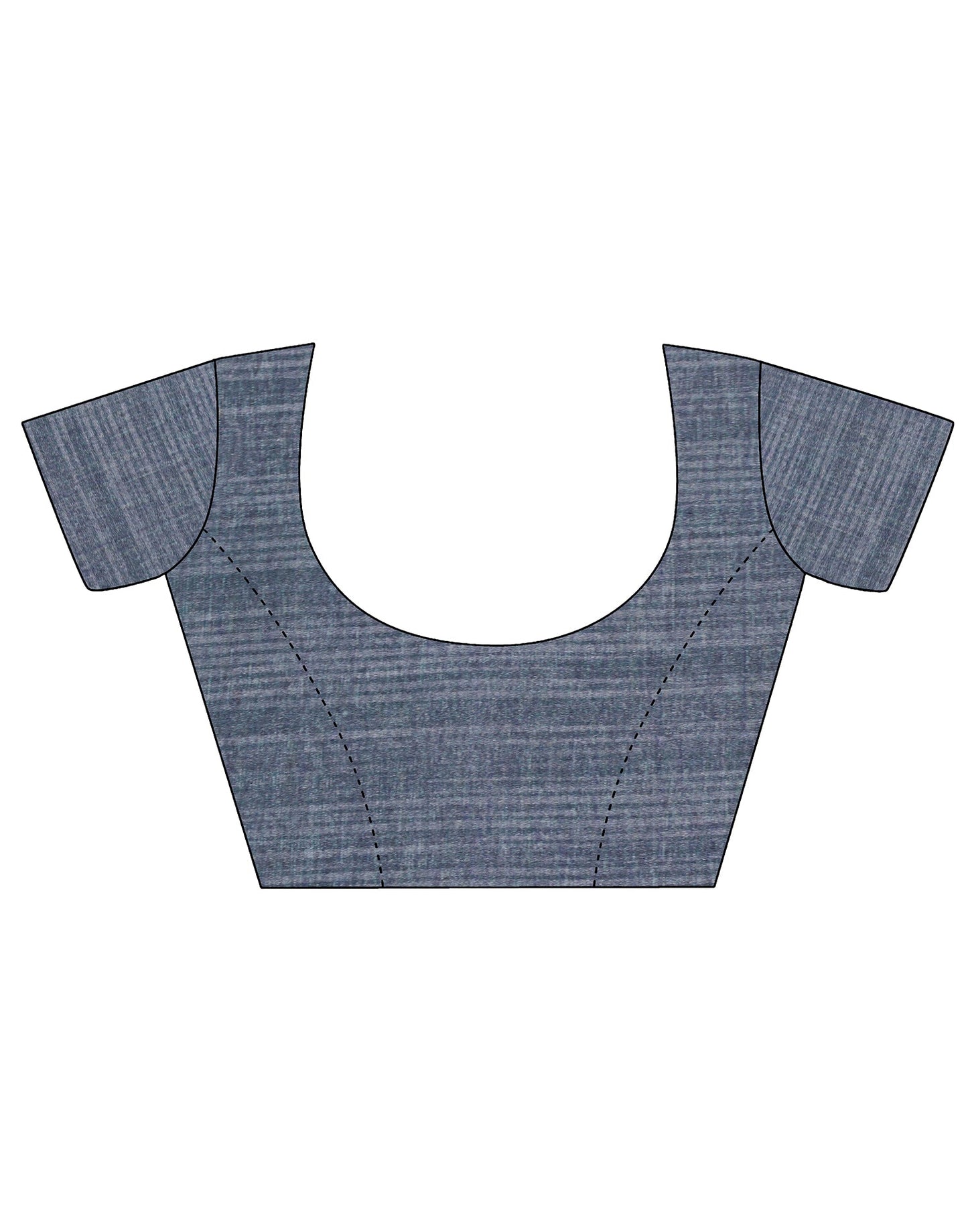 Light Grey Printed Chiffon Saree | Sudathi