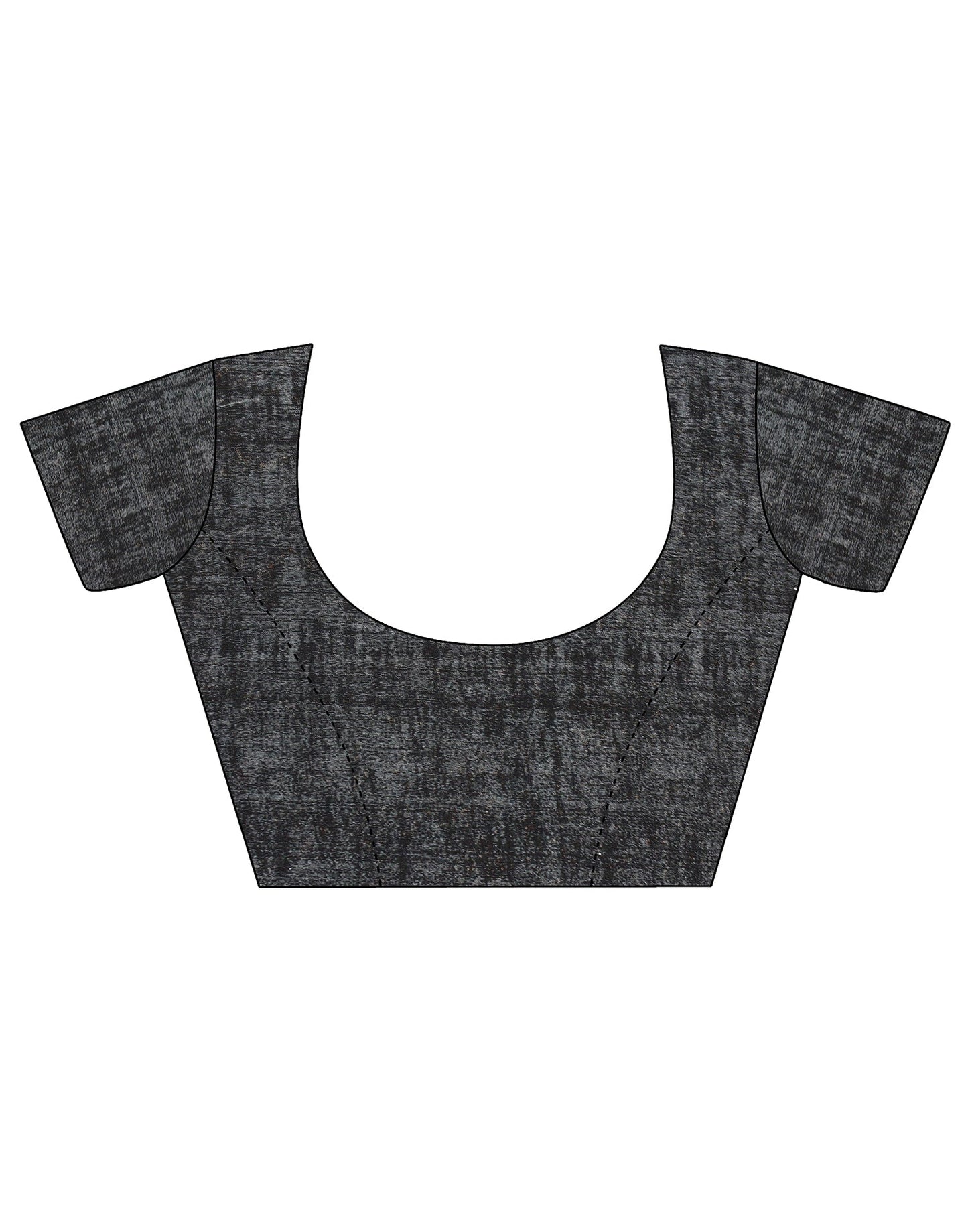 Black Printed Silk Saree | Leemboodi