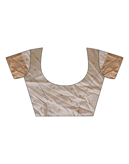 Dark Green Self Woven Silk Saree | Sudathi