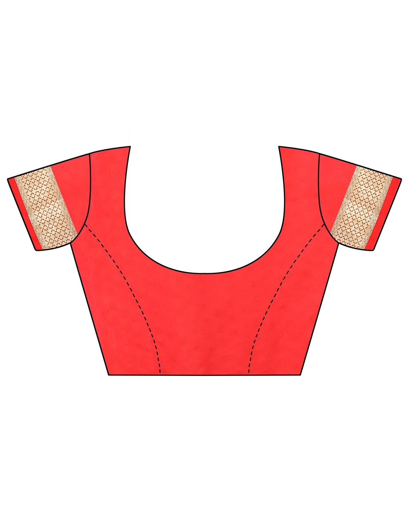 Red Banarasi Silk Saree | Leemboodi