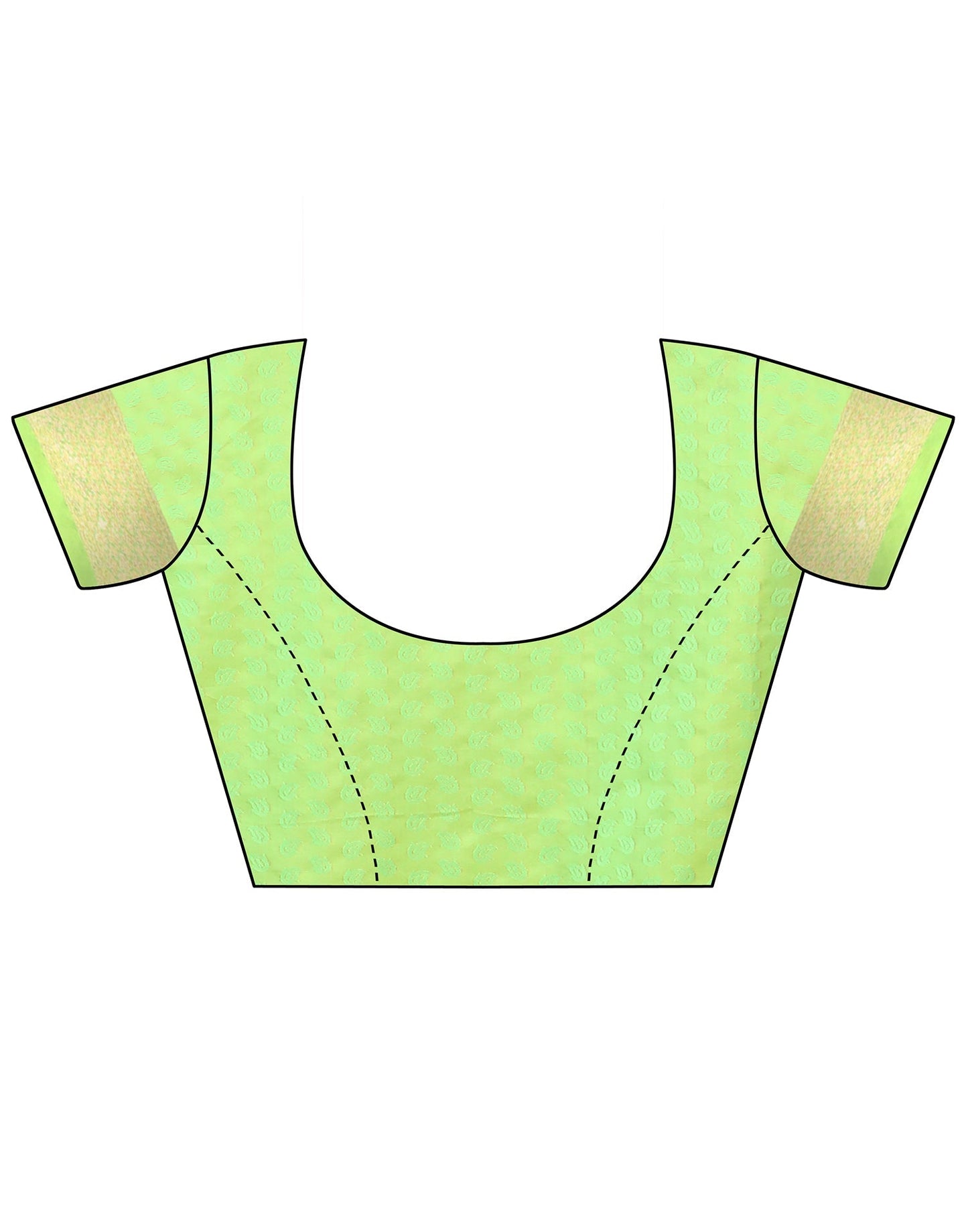 Perrot Green Banarasi Silk Saree | Leemboodi