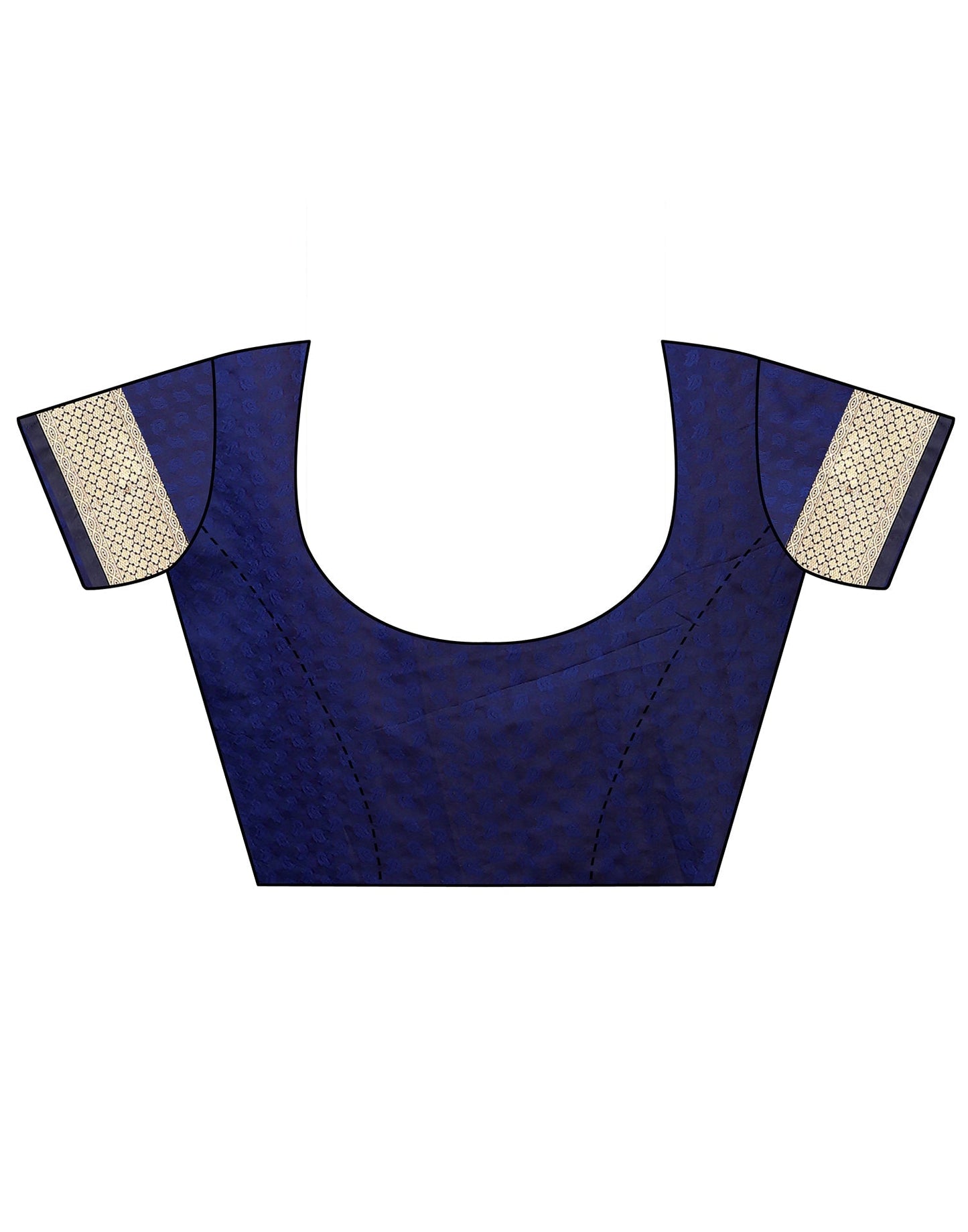 Blue Banarasi Silk Saree | Leemboodi