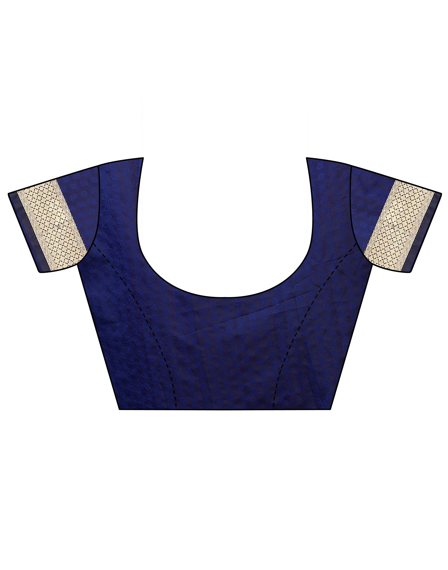 Blue Banarasi Silk Saree | Leemboodi