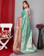 Light Green Banarasi Silk Saree | Leemboodi