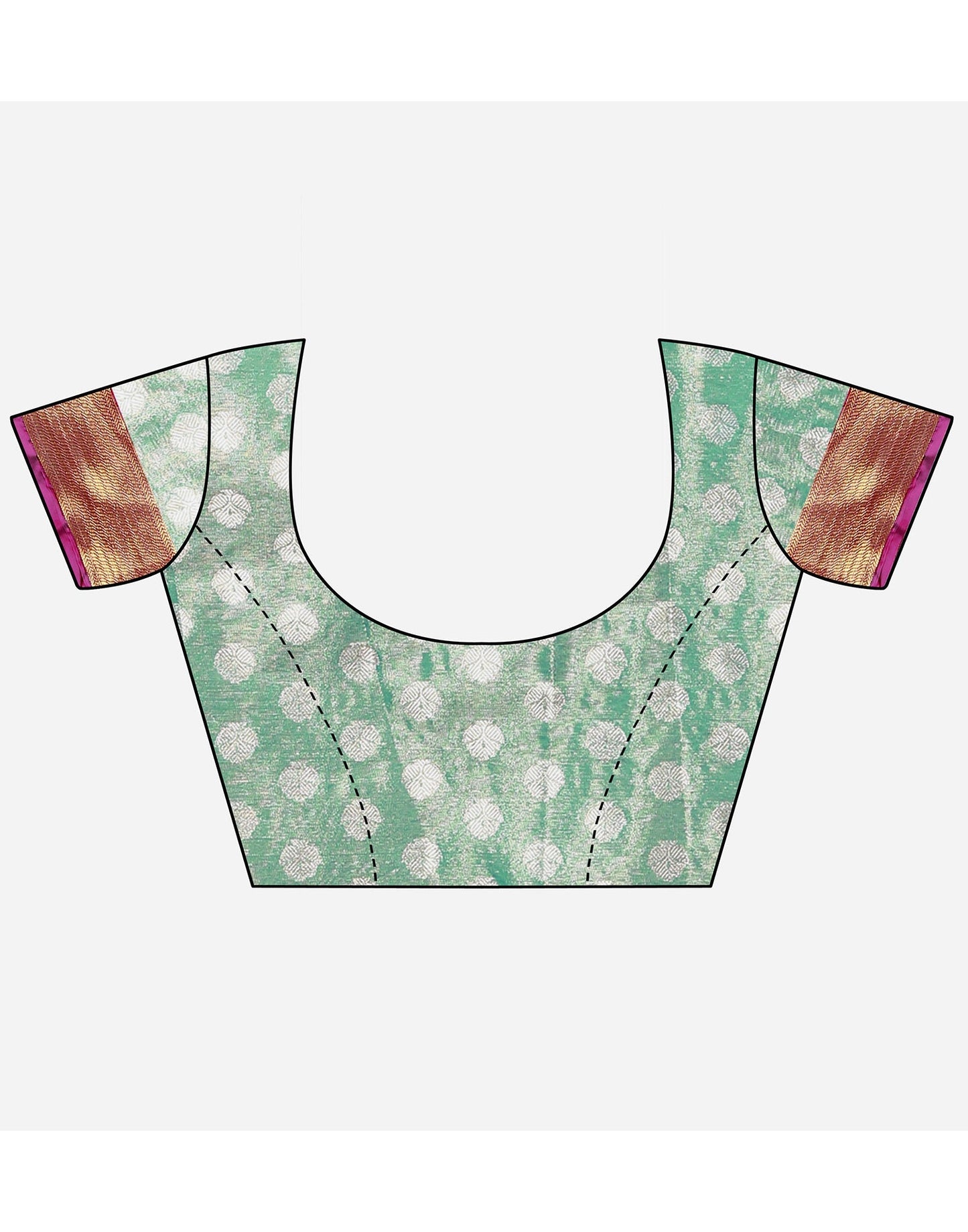 Light Green Banarasi Silk Saree | Leemboodi