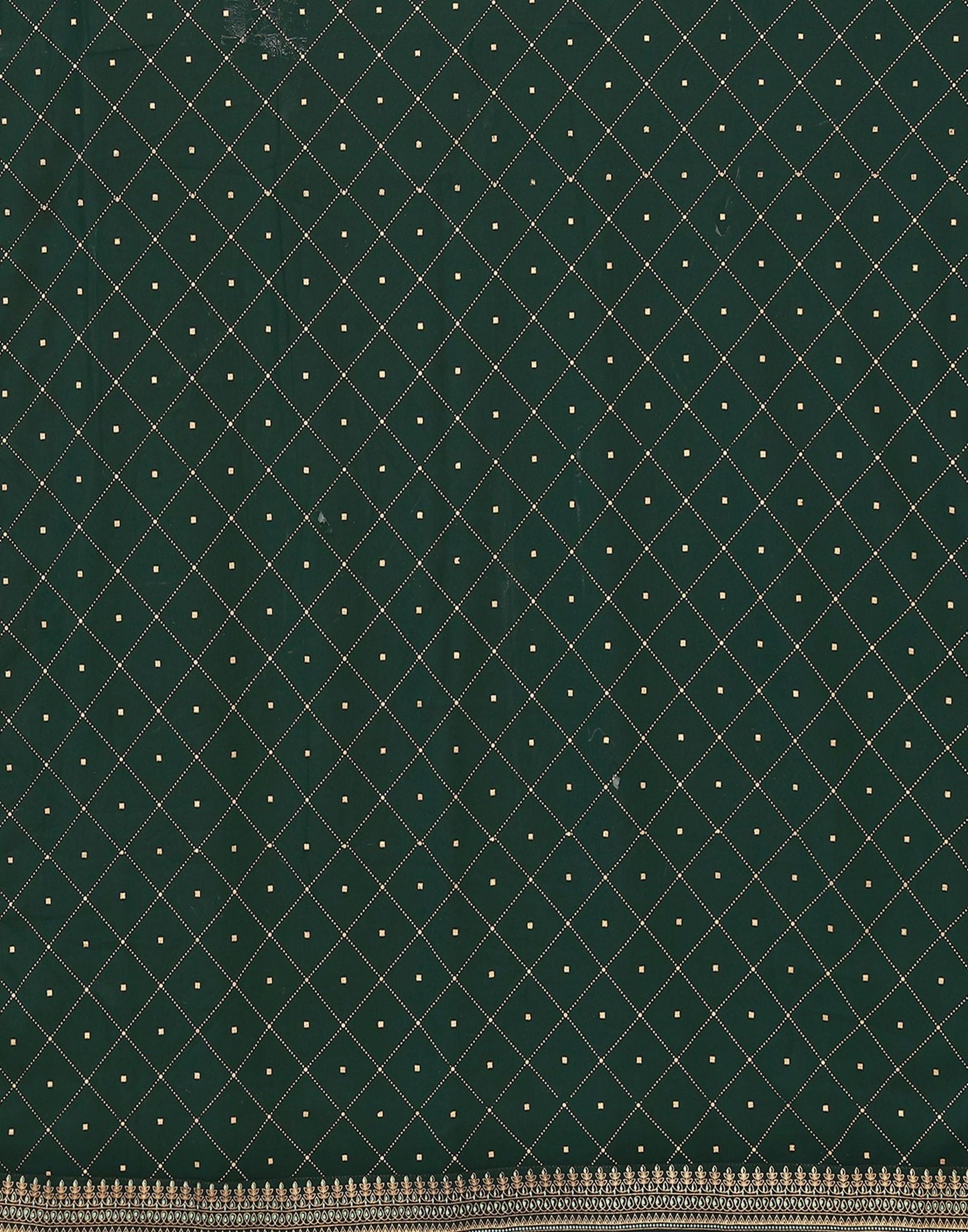 Green Printed Saree | Leemboodi