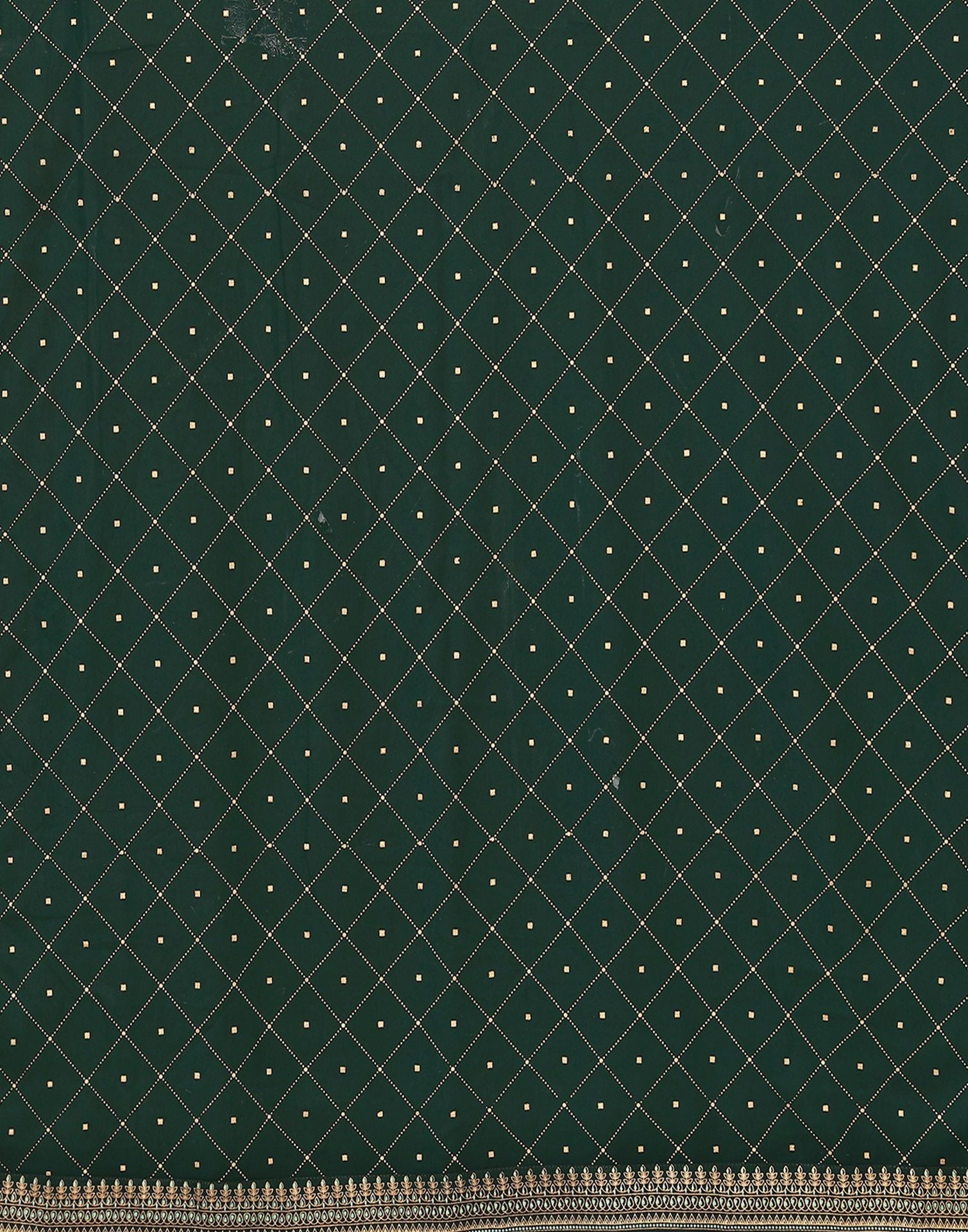 Green Printed Saree | Leemboodi