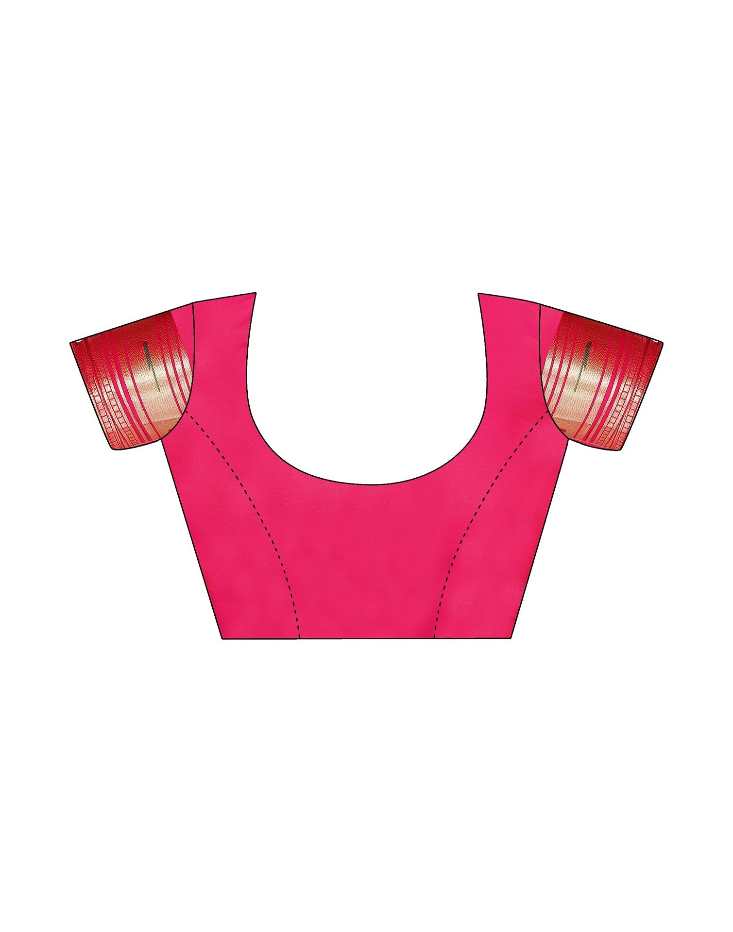 Pink Paithani Silk Saree | Leemboodi