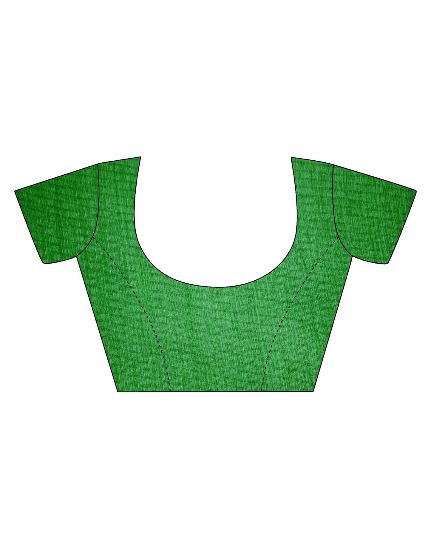 Green Yellow Printed Chiffon Saree | Sudathi