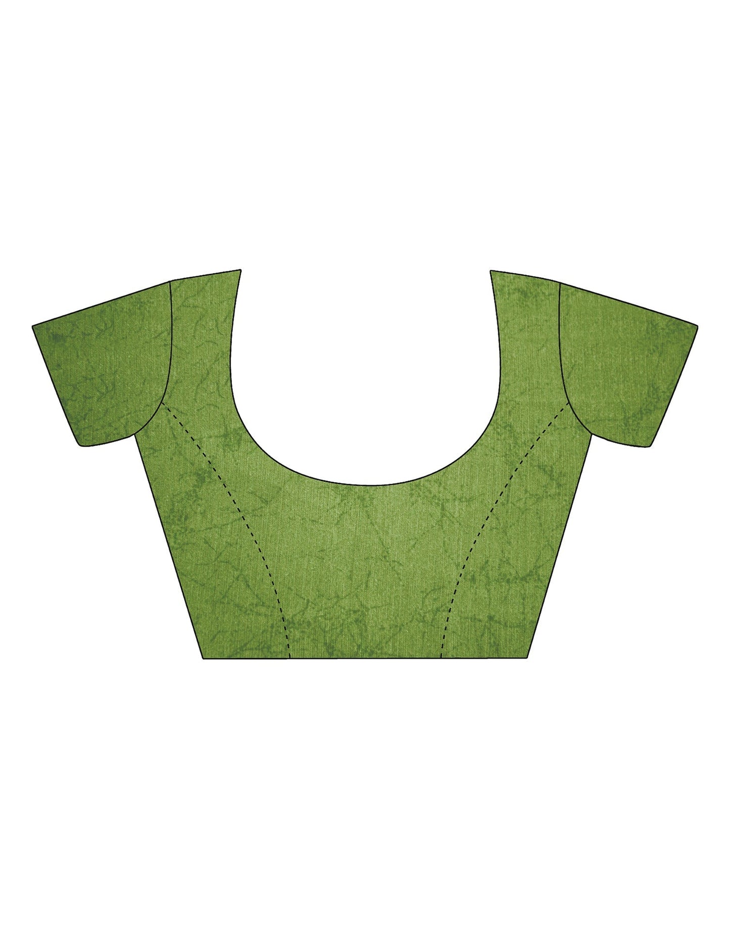 Light Green Bandhani Chiffon Saree | Leemboodi