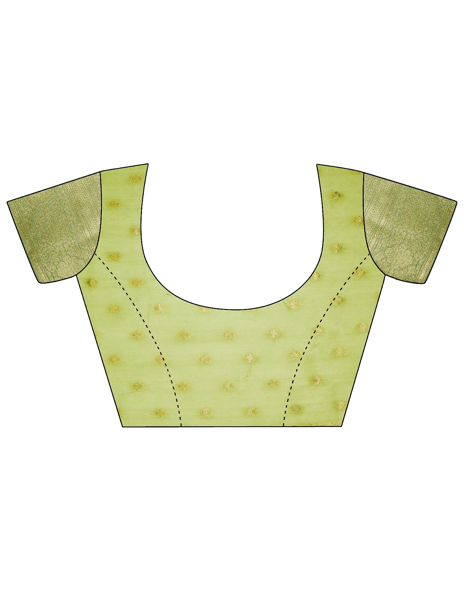 Light Green Banarasi Silk Saree | Leemboodi