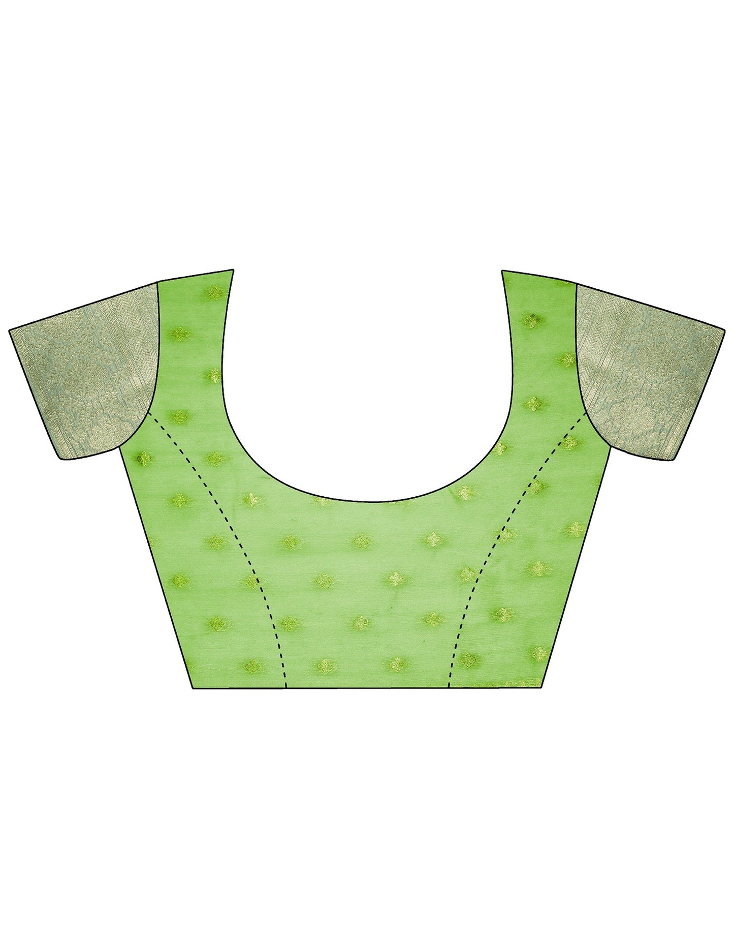 Light Green Banarasi Silk Saree | Leemboodi