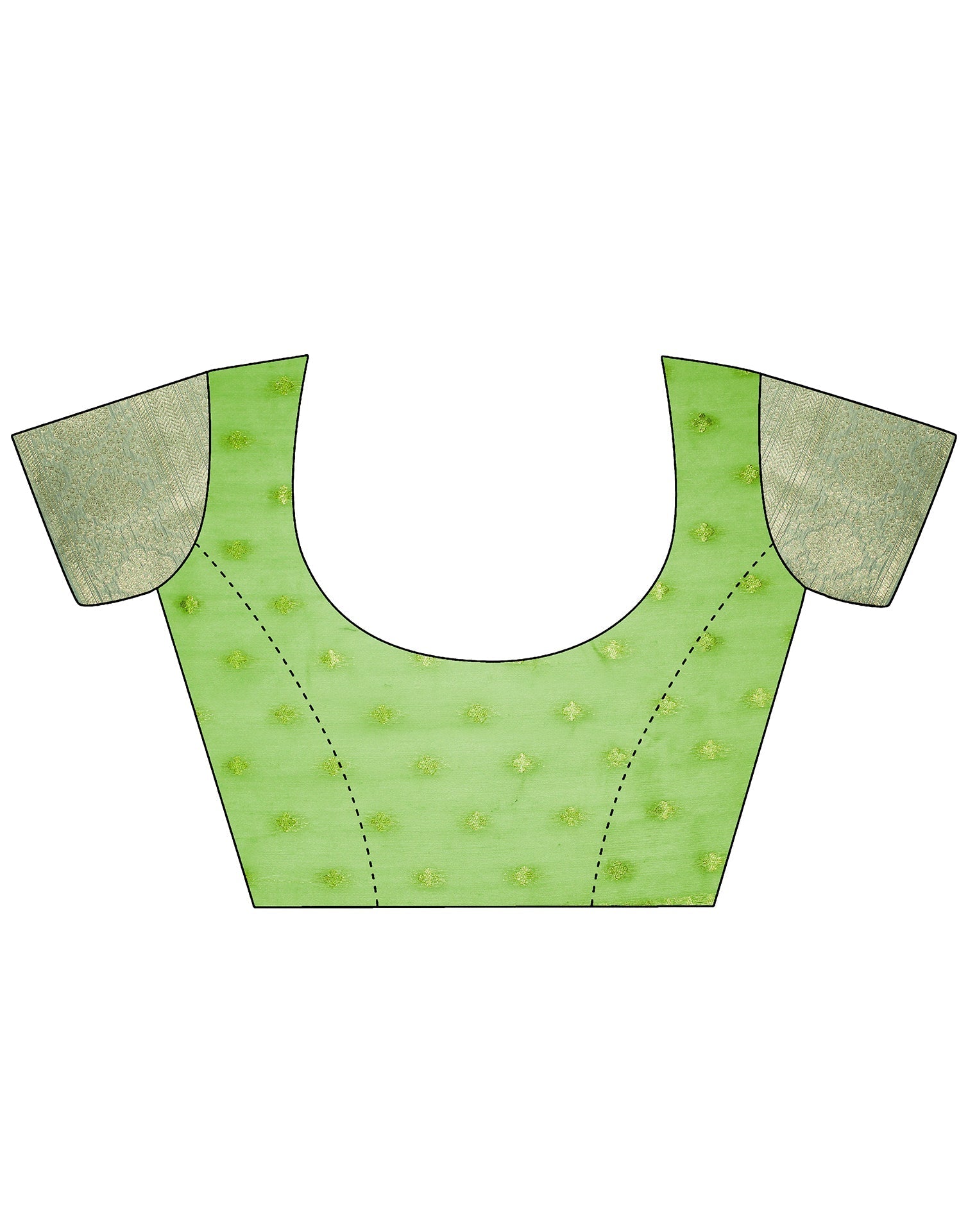 Light Green Banarasi Silk Saree | Leemboodi