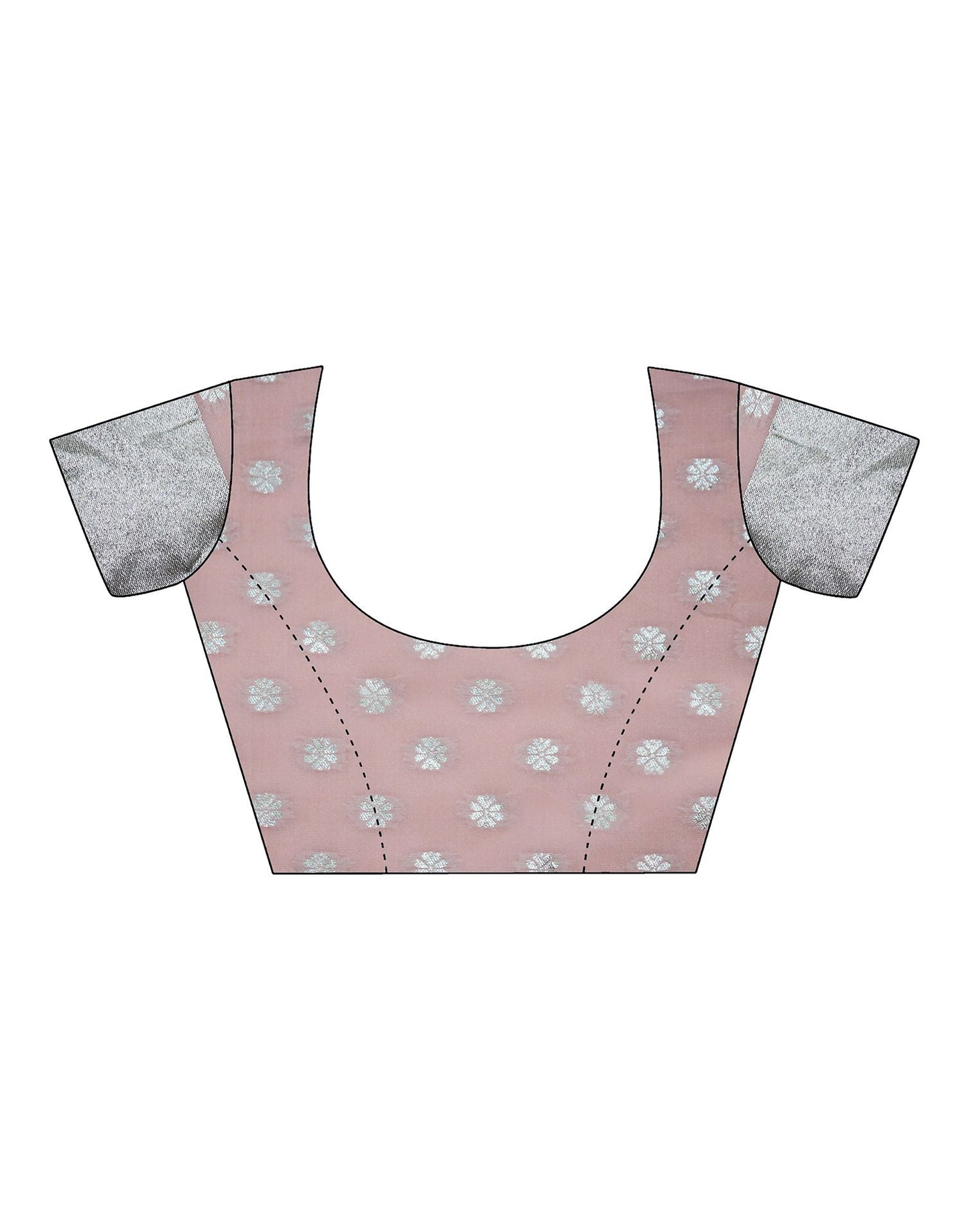 Light Pink Organza Saree | Leemboodi