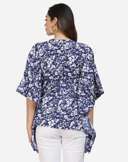 Blue Printed Top | Sudathi