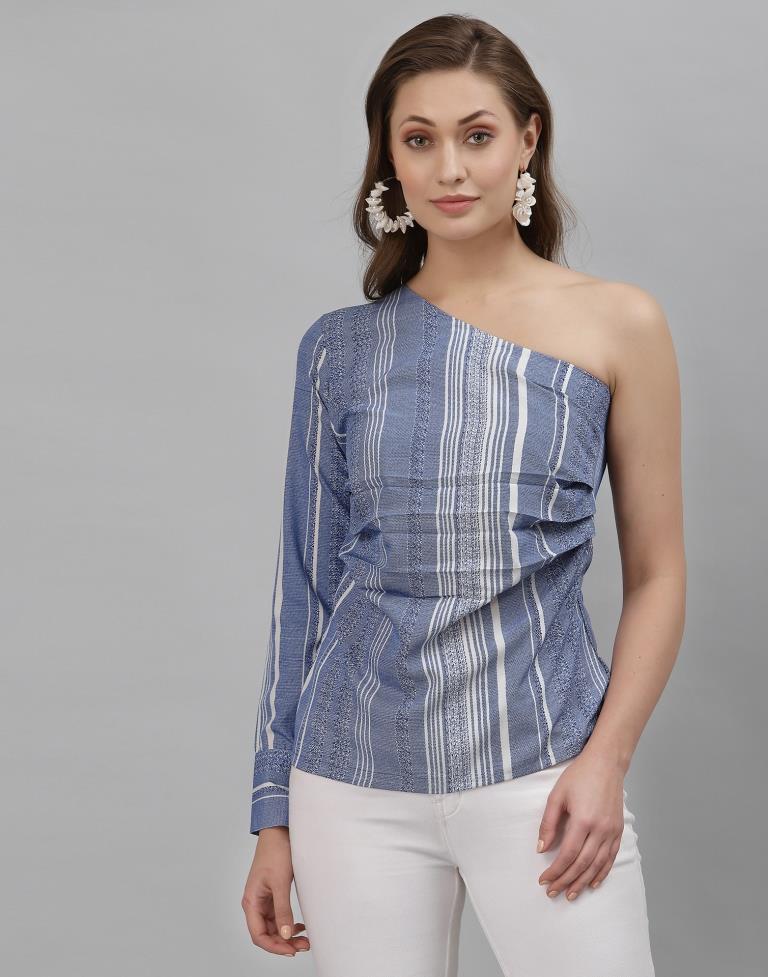 Blue Printed Top | Sudathi