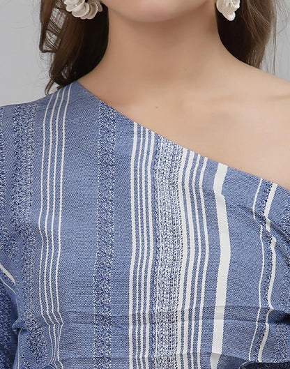 Blue Printed Top | Sudathi