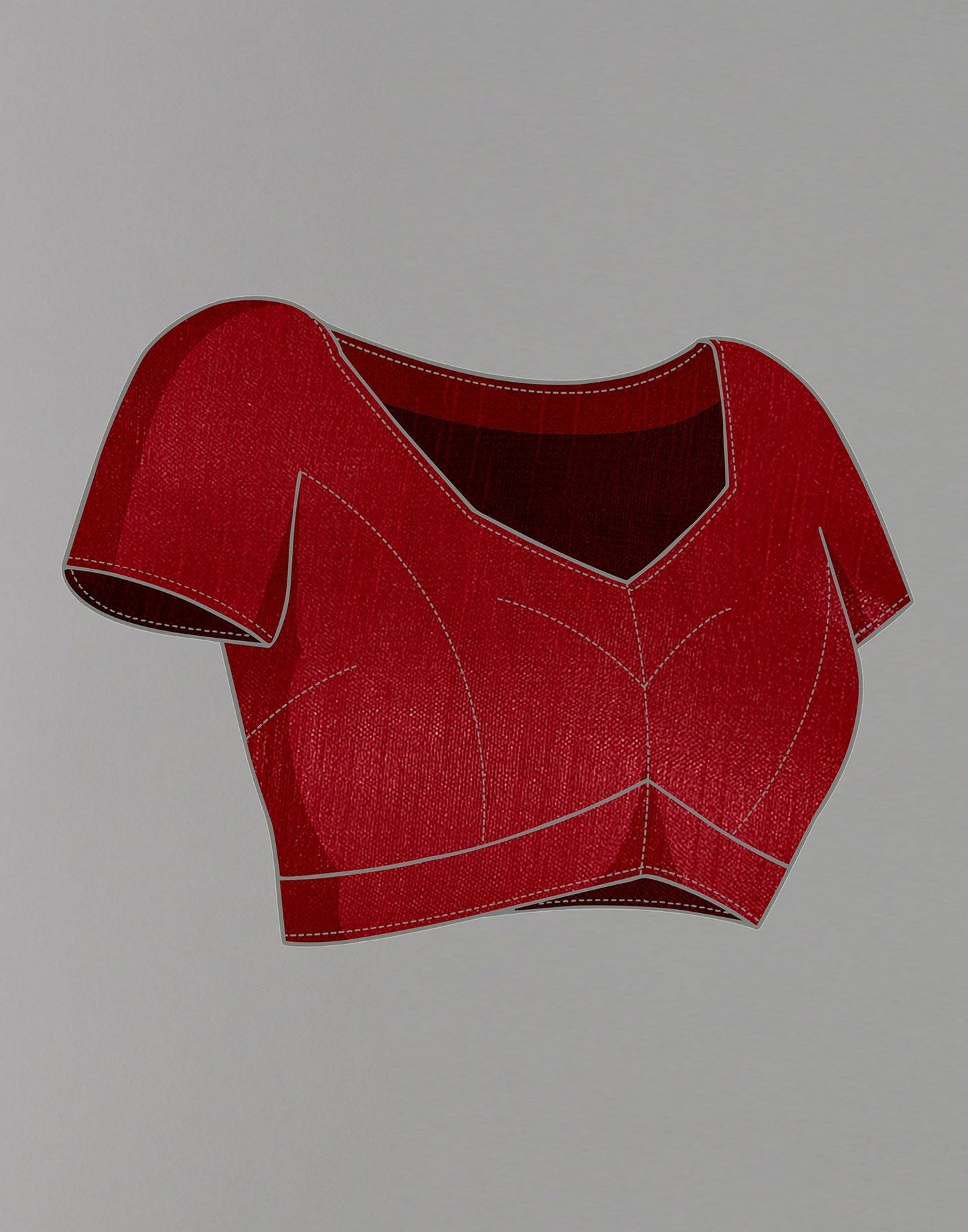 Maroon Printed Saree | Sudathi