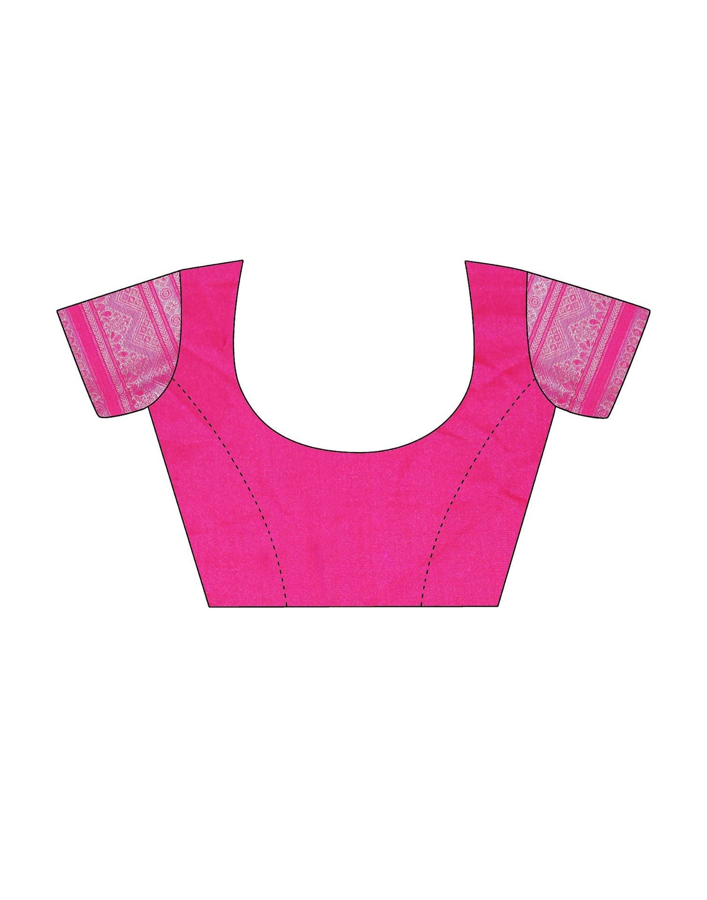 Pink Banarasi Silk Saree | Leemboodi