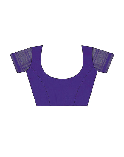 Blue Banarasi Silk Saree | Leemboodi