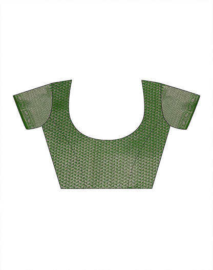 Green Banarasi Silk Saree | Leemboodi