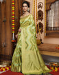Light Green Banarasi Silk Saree | Leemboodi