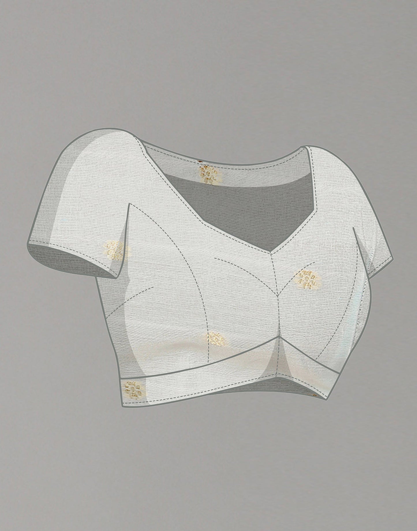 White Cotton Weaving Saree