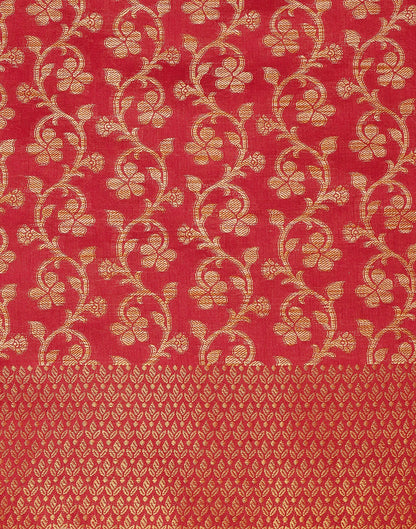 Red Banarasi Silk Saree | Sudathi