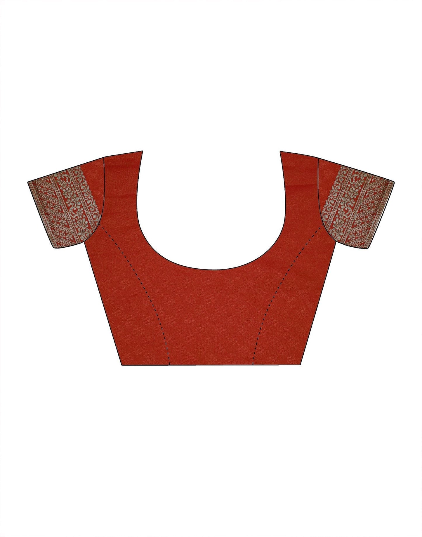 Red Banarasi Silk Saree | Leemboodi