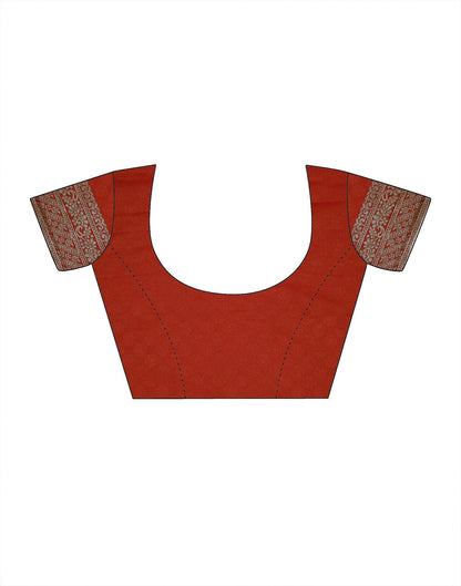 Red Banarasi Silk Saree | Leemboodi