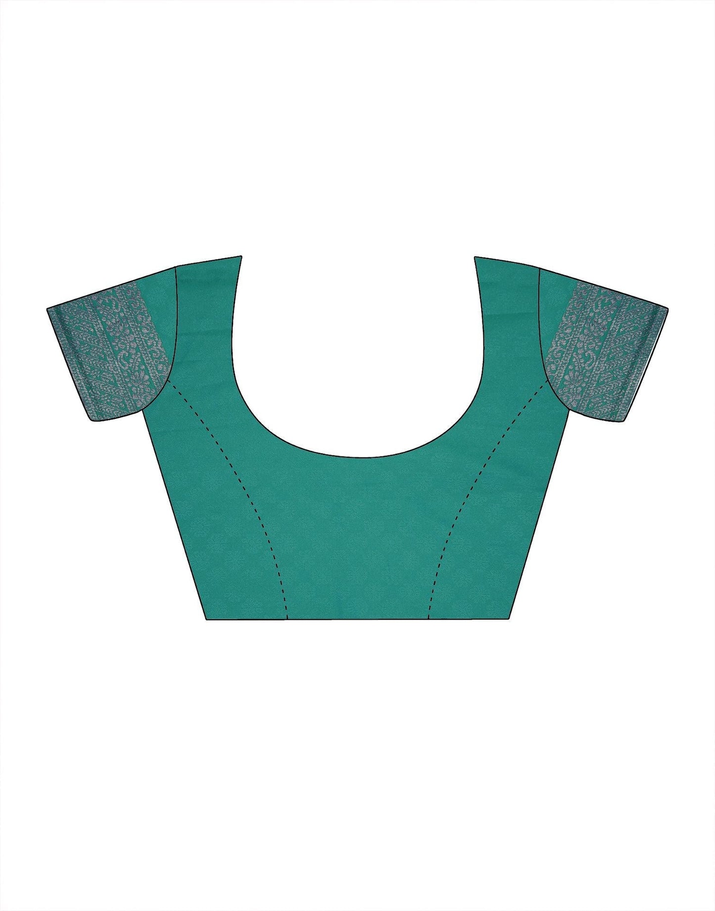 Blue Banarasi Silk Saree | Leemboodi