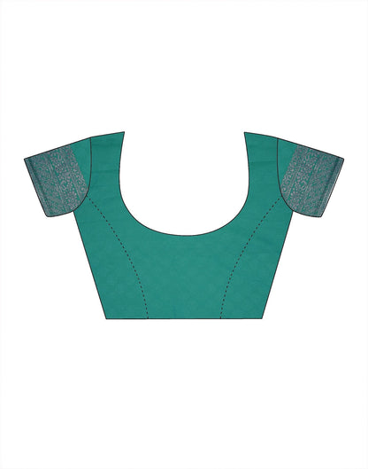 Blue Banarasi Silk Saree | Leemboodi