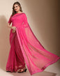 Pink Sequence Pre-draped Saree | Leemboodi