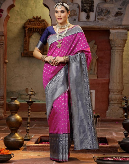 Pink Silk Saree | Sudathi