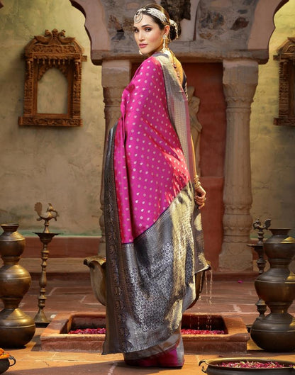 Pink Silk Saree | Sudathi
