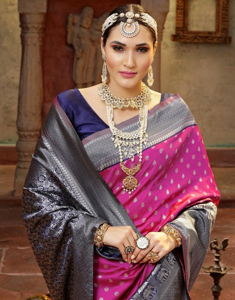 Pink Silk Saree | Sudathi